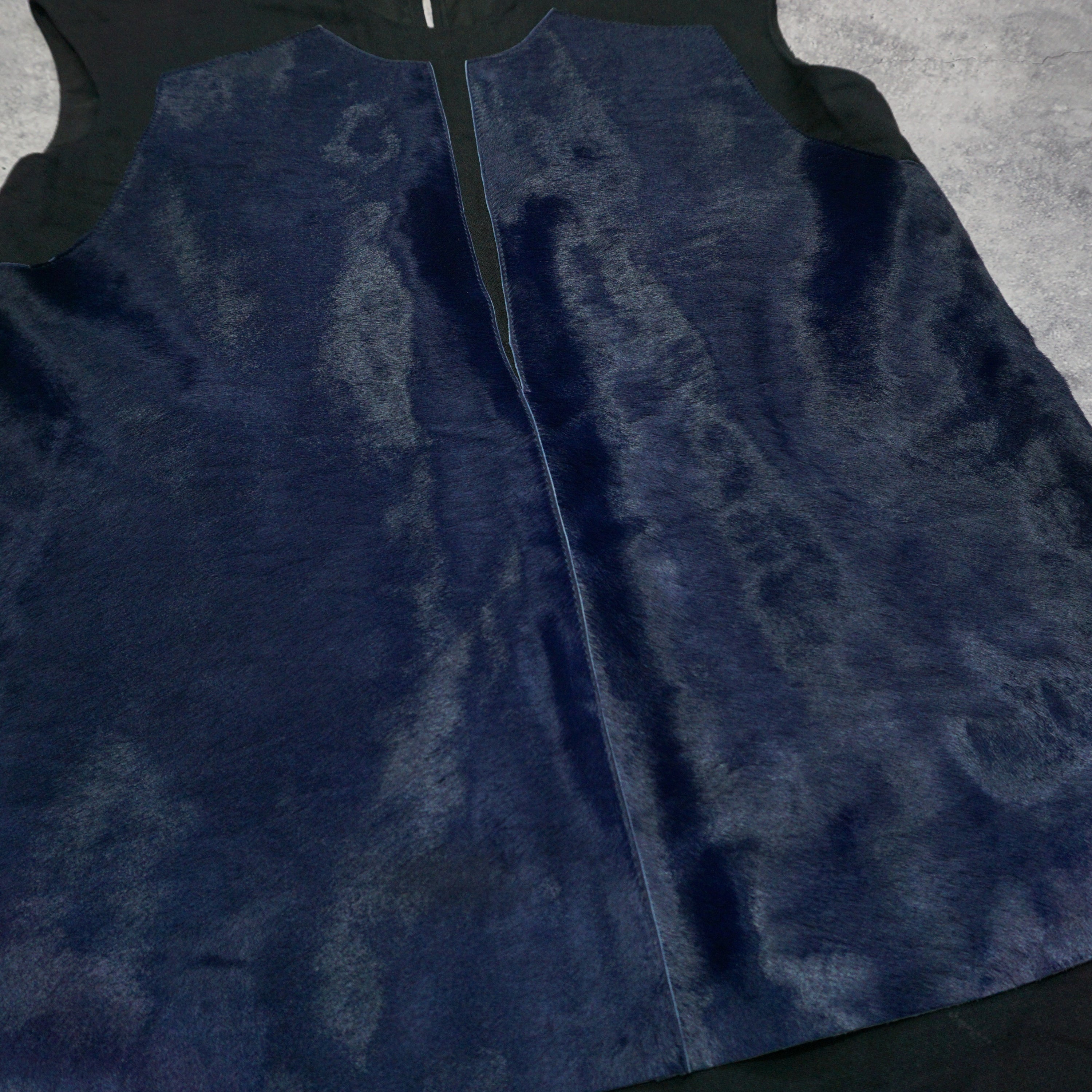 Helmut Lang Faux Hair Top