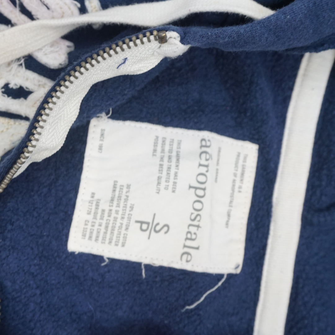 2000s Aeropostale 87 Zip Up Hoodie