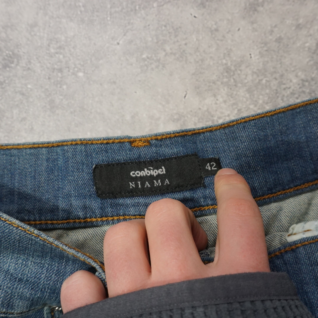 2000s Conbiquel Denim Skirt