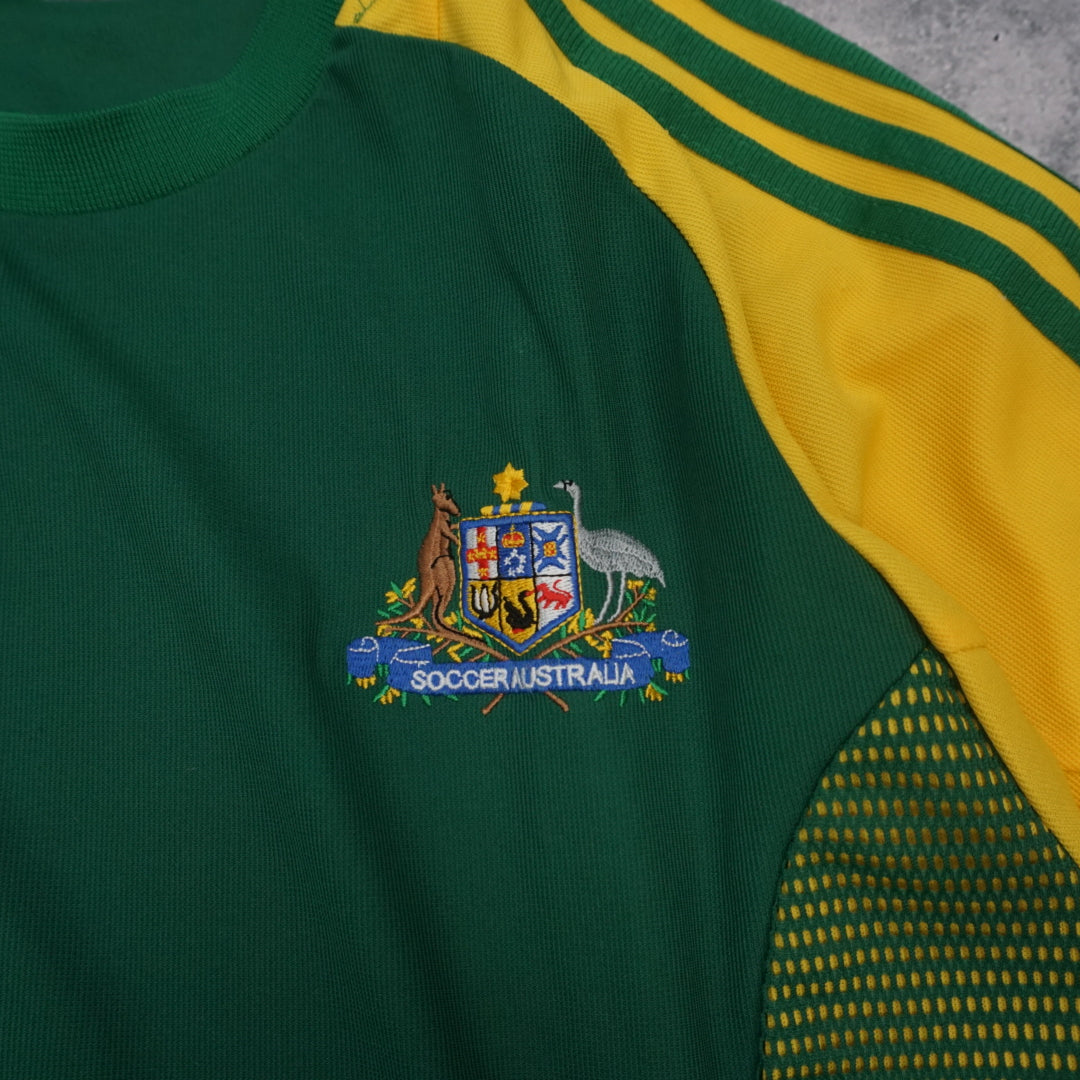 2000s Adidas Soccer Australia Jersey