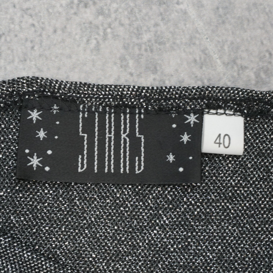 Stars Metallic Sleeveless Top