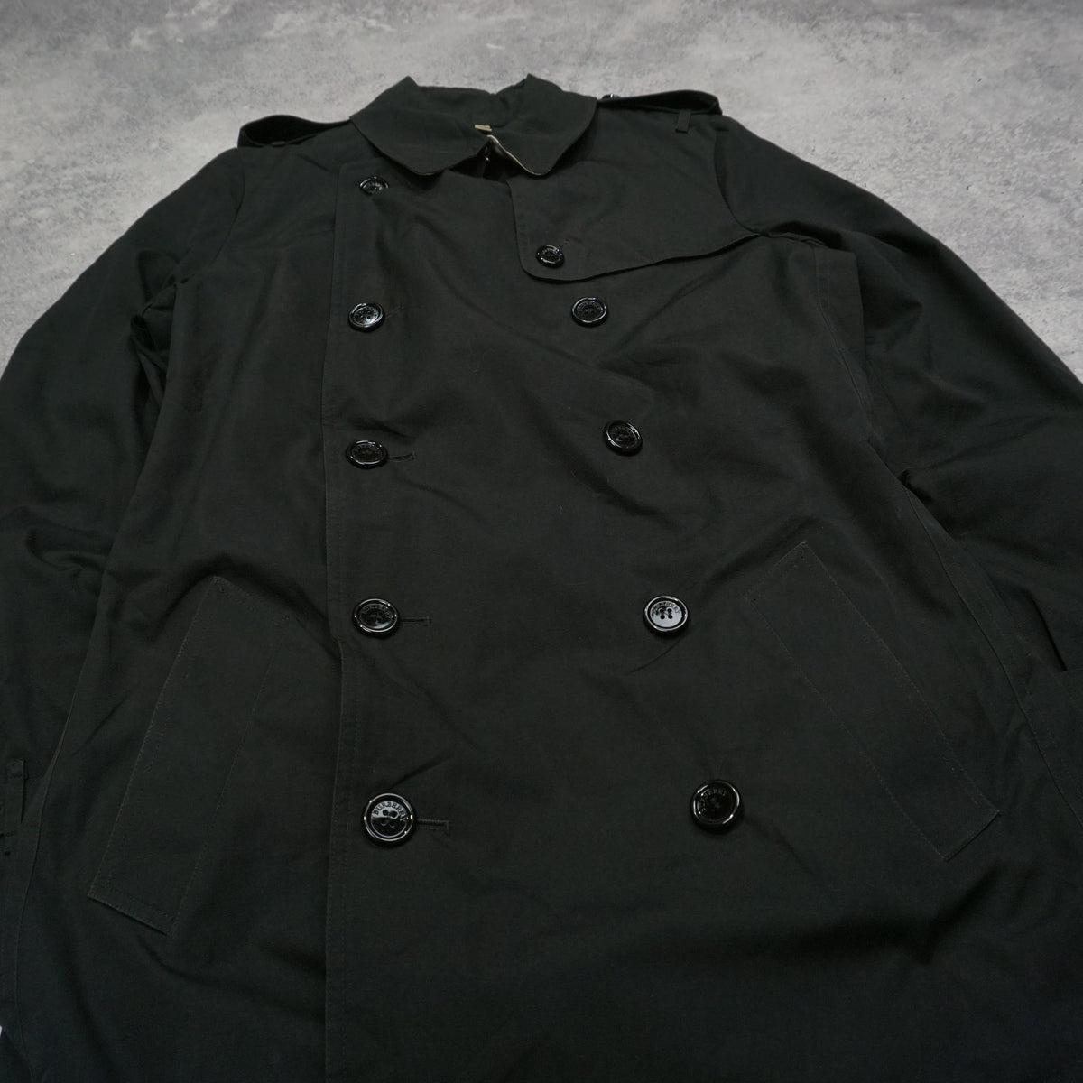 Burberry Double Breasted Trench Coat