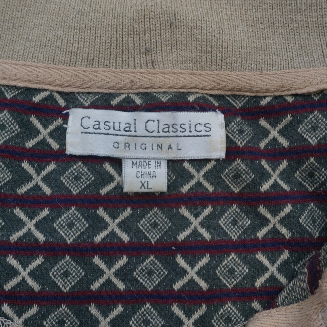 90s Casual Classics All-Over Pattern Polo