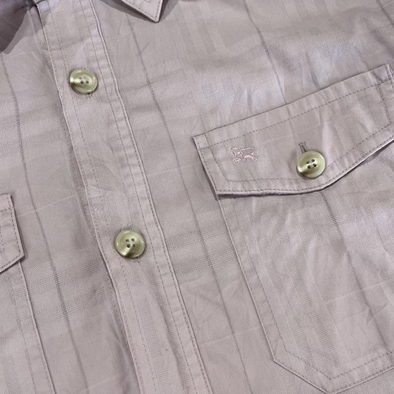 2000s Burberry Button Up
