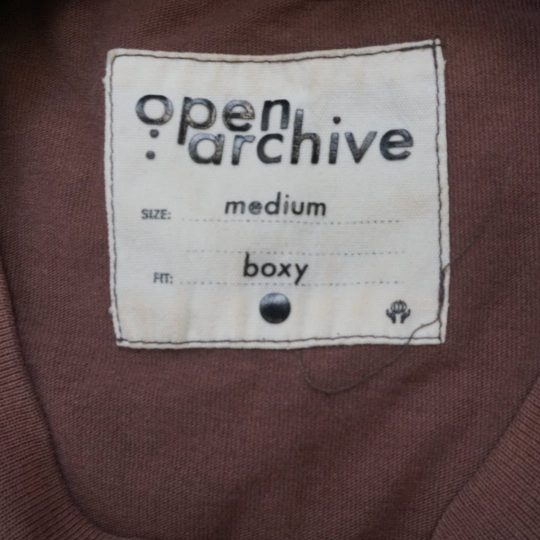 Open Archive Boxy Organic Cotton T-Shirt