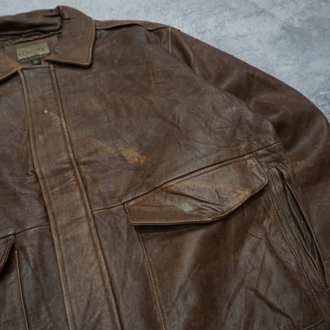 2000s Cabela's Leather Jacket