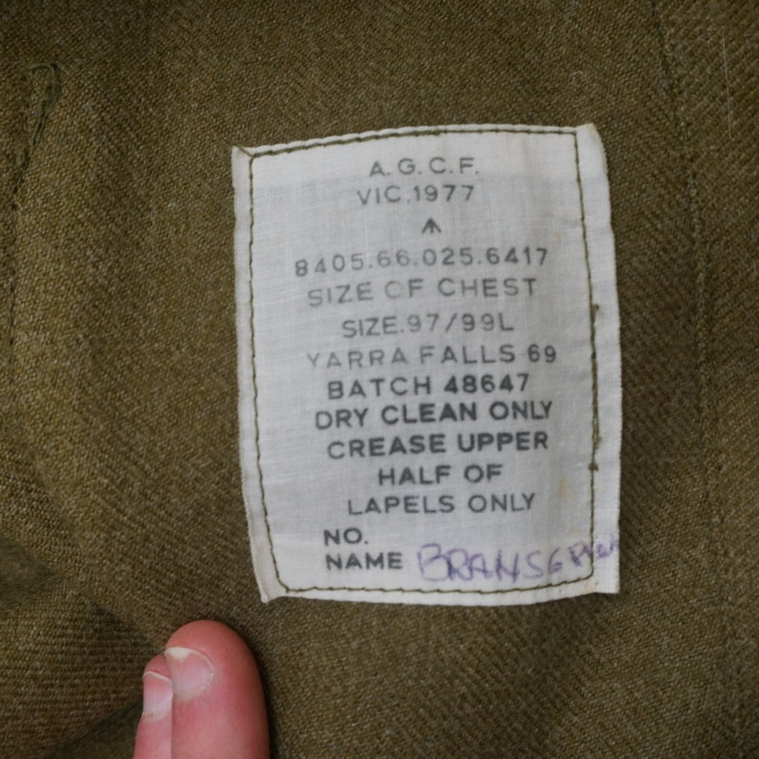 Australians Signals Embroidered Military Jacket