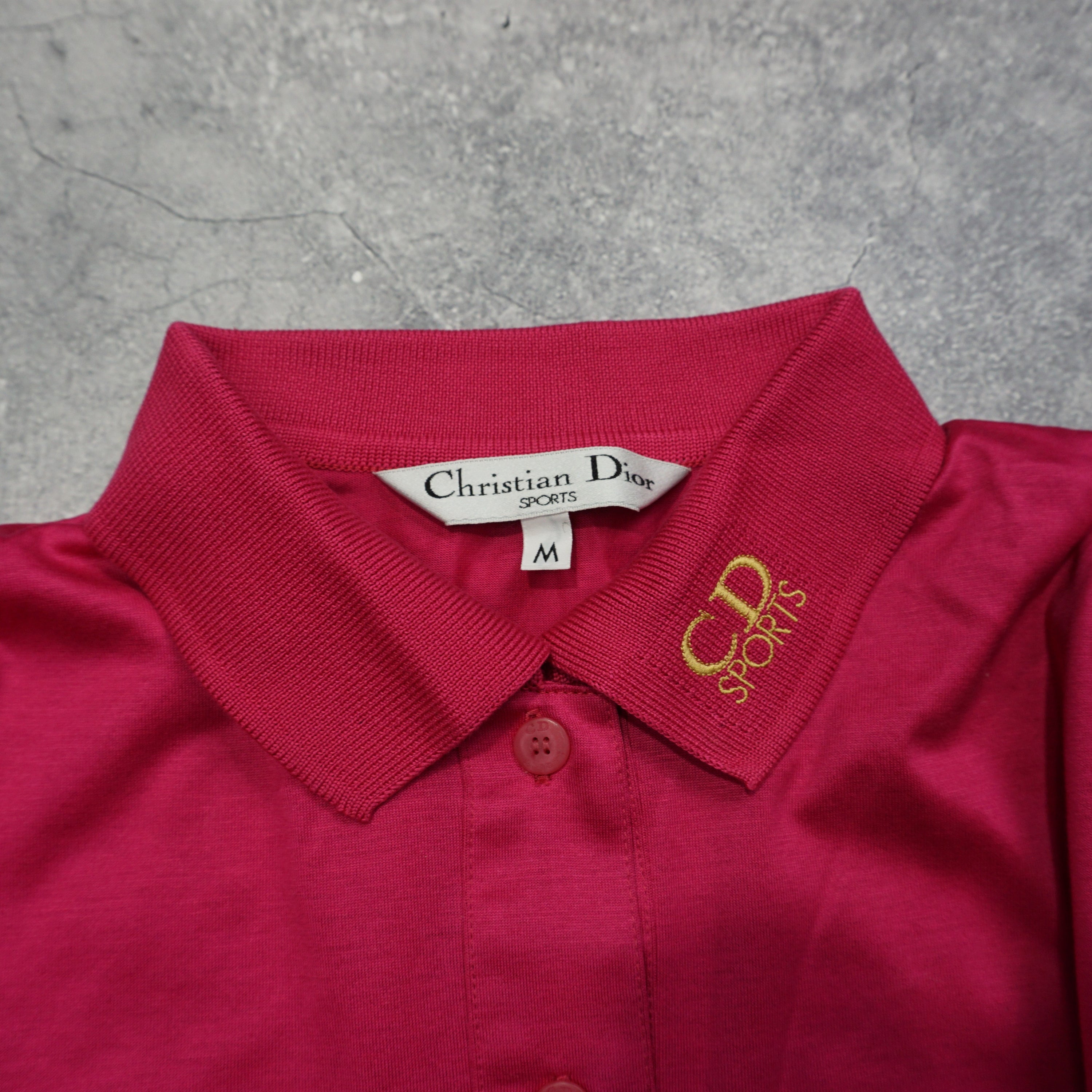 2000s Christian Dior CD Sports Polo