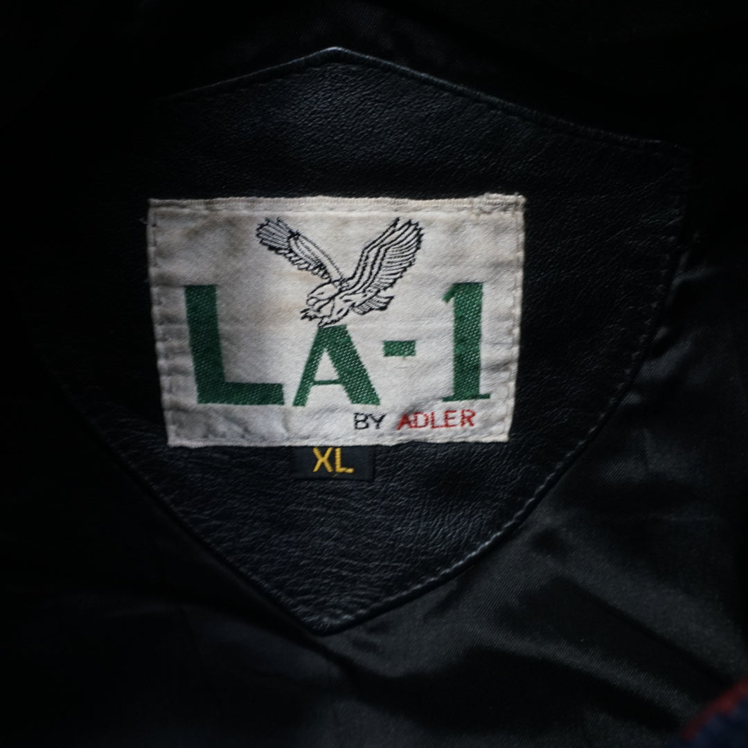 2000s La-1 Embroidered Colorblock Jacket