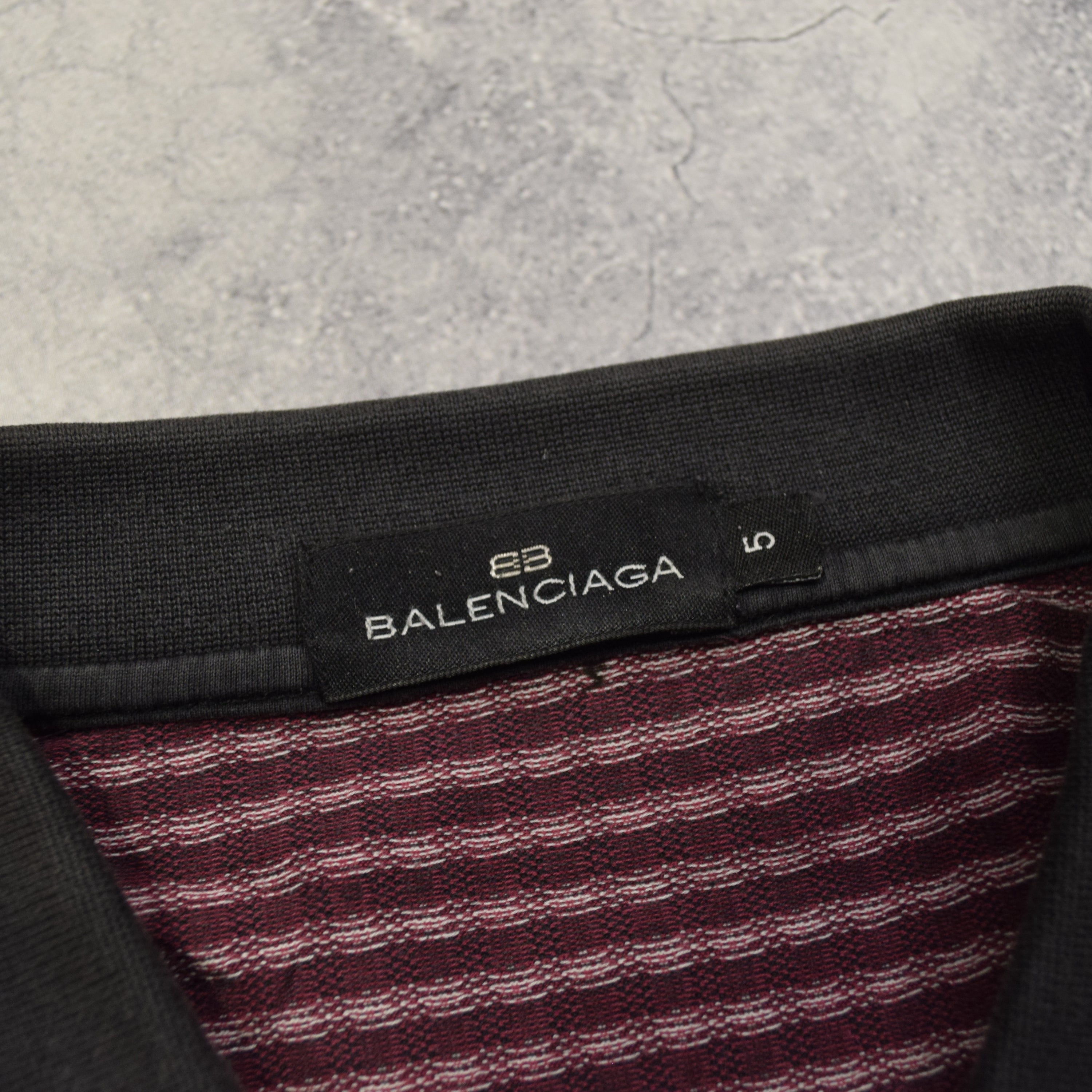 2000s Balenciaga Long Sleeve Polo
