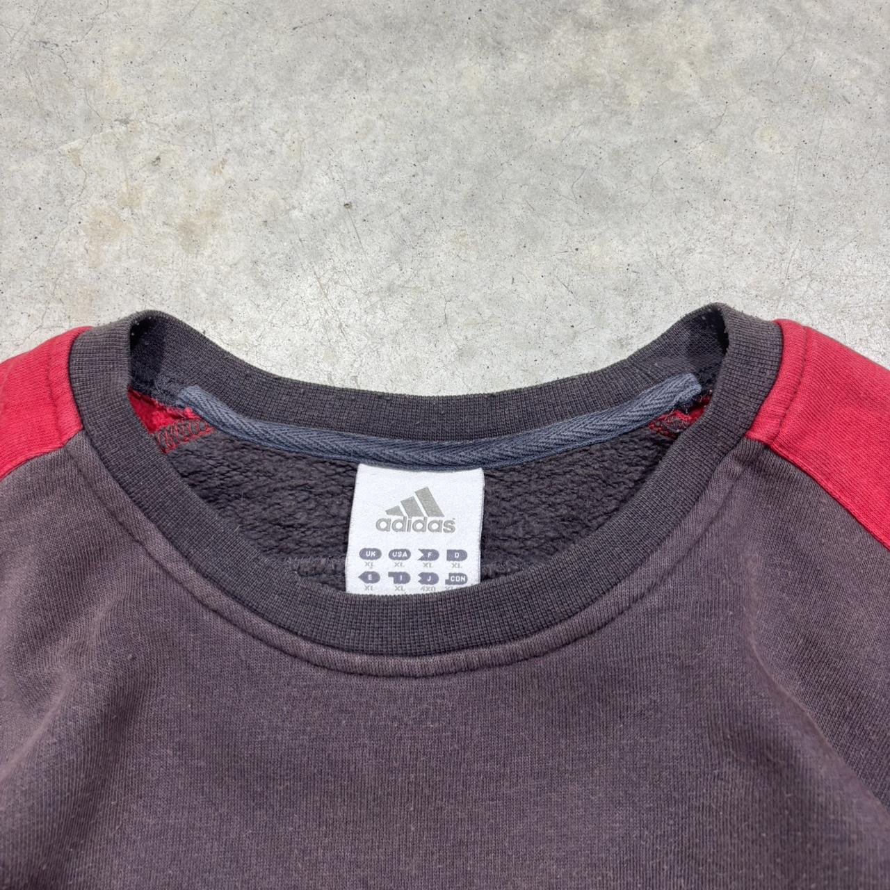 2000s Adidas Oversized Crewneck