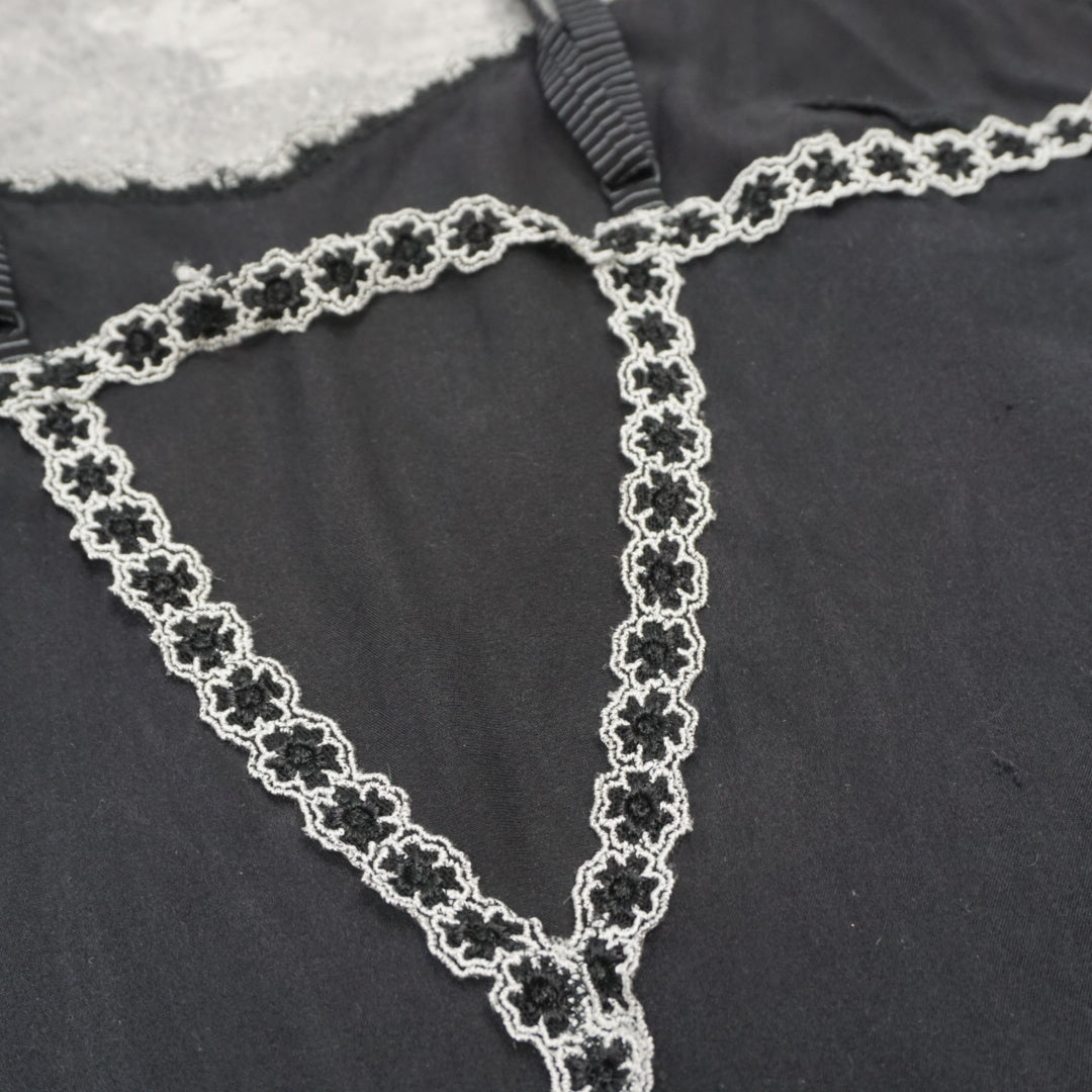 Floral Trim Cami Top