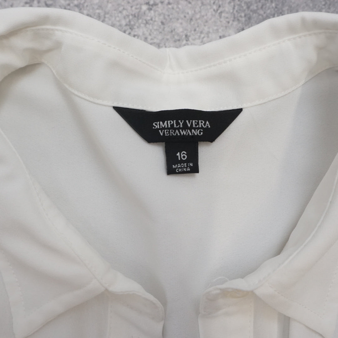 Simply Vera Wang Button Up