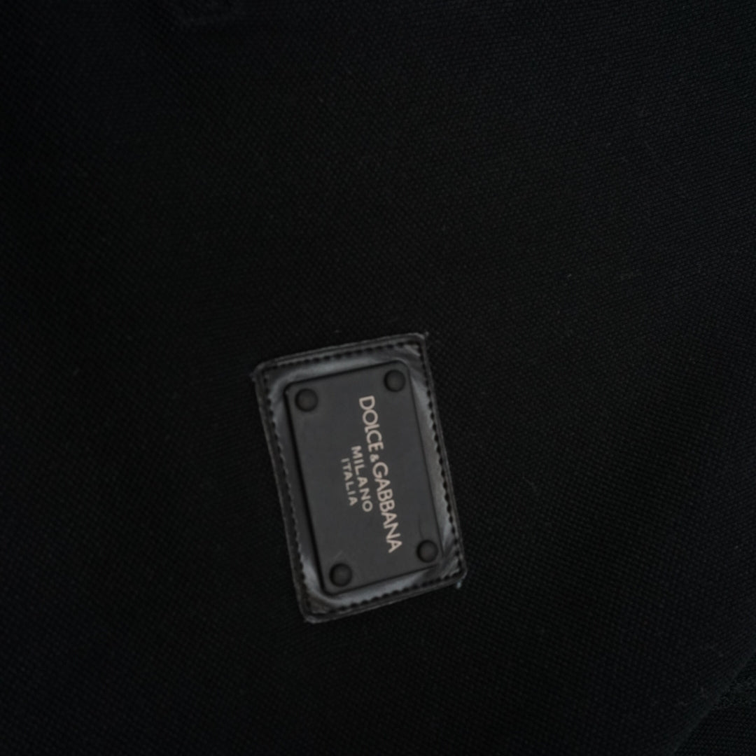 2000s Dolce & Gabbana Milano Plaque Polo