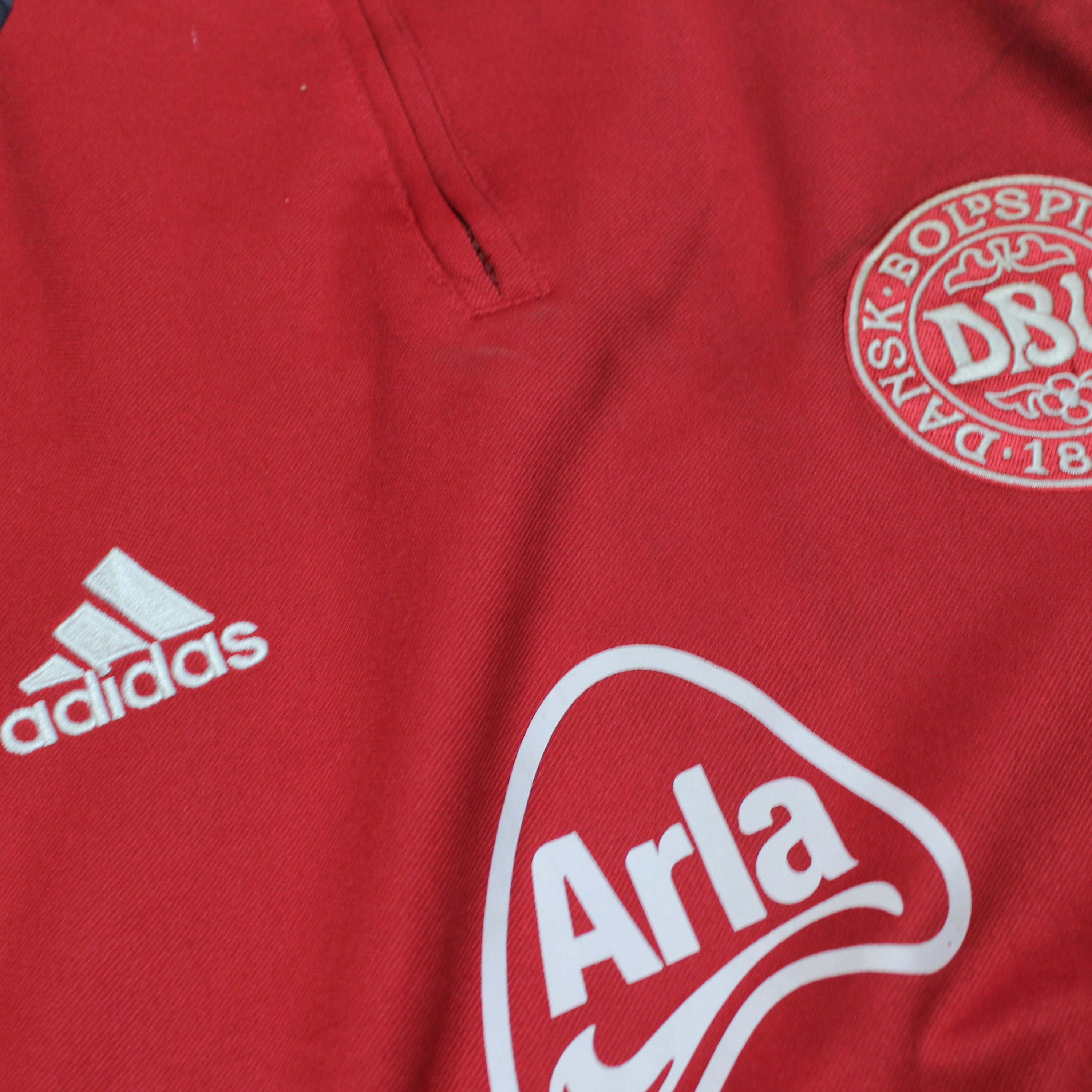 2000s Adidas Denmark Football Track Jacket