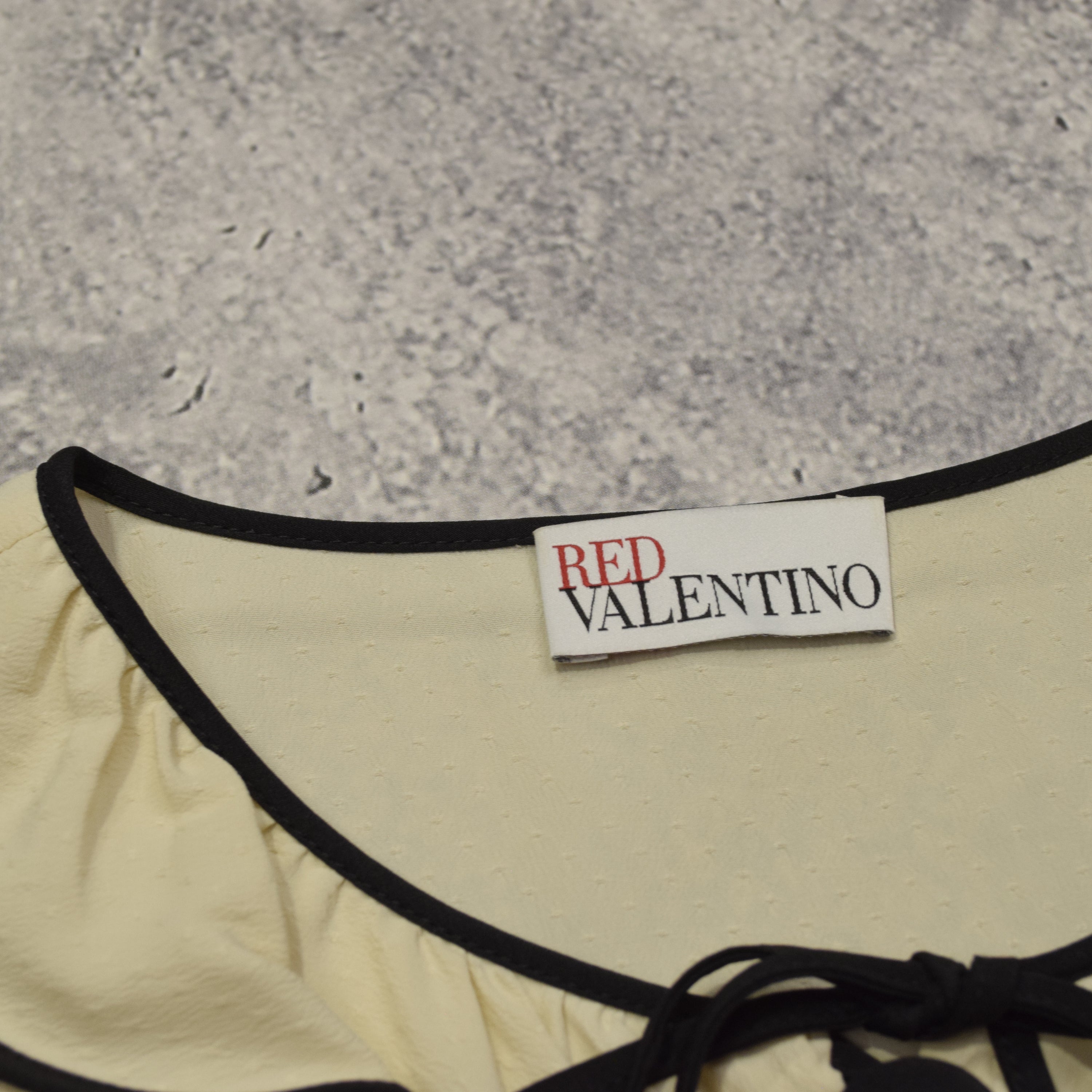 Red Valentino Ruffled Top