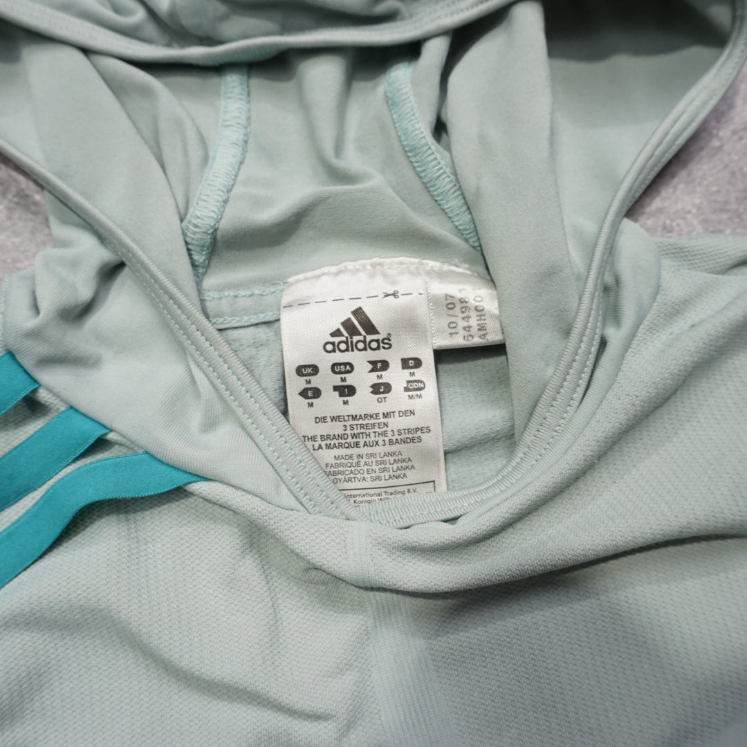2000s Adidas Lightweight Hooded Tank Top