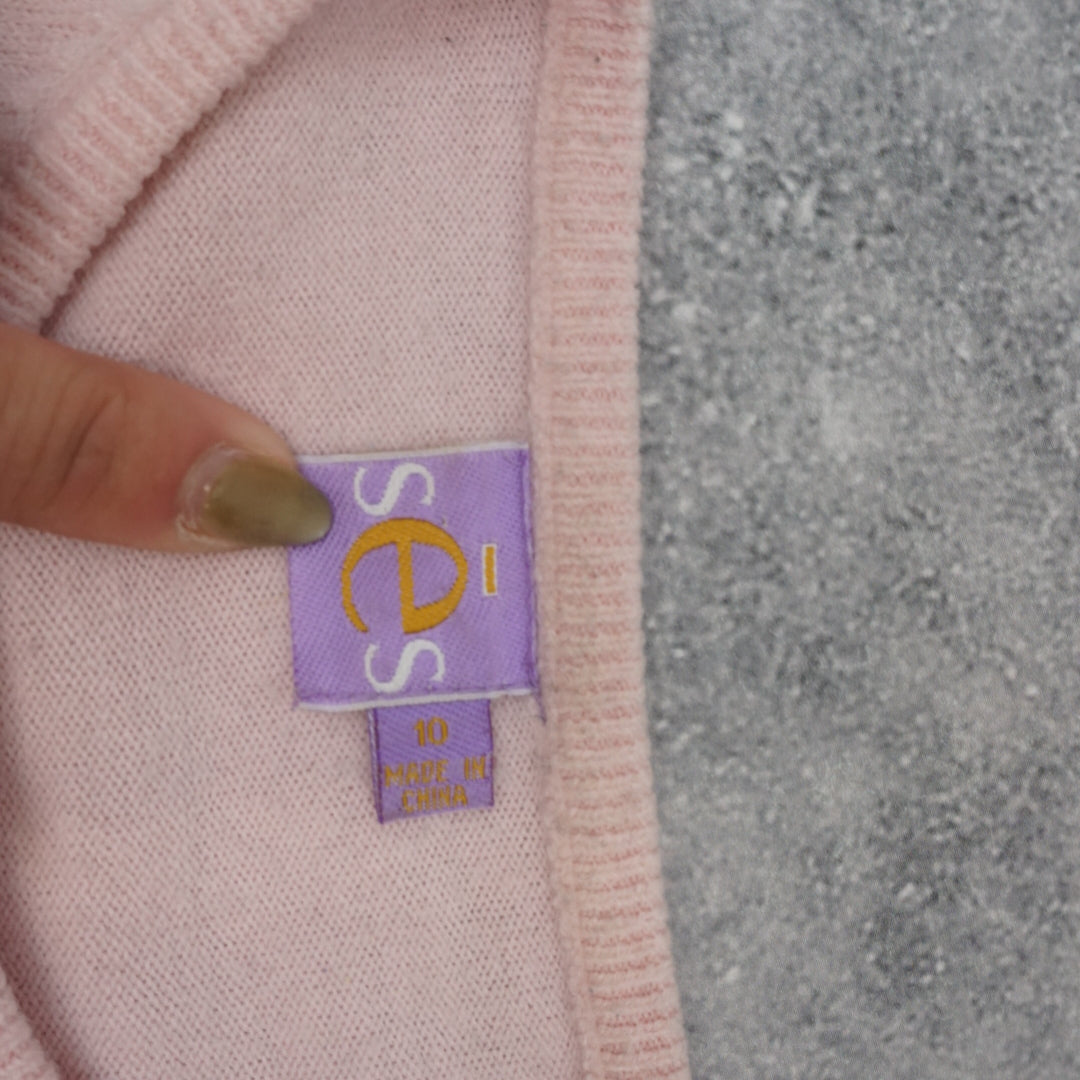 Ses Pastel Button-Up Cardigan