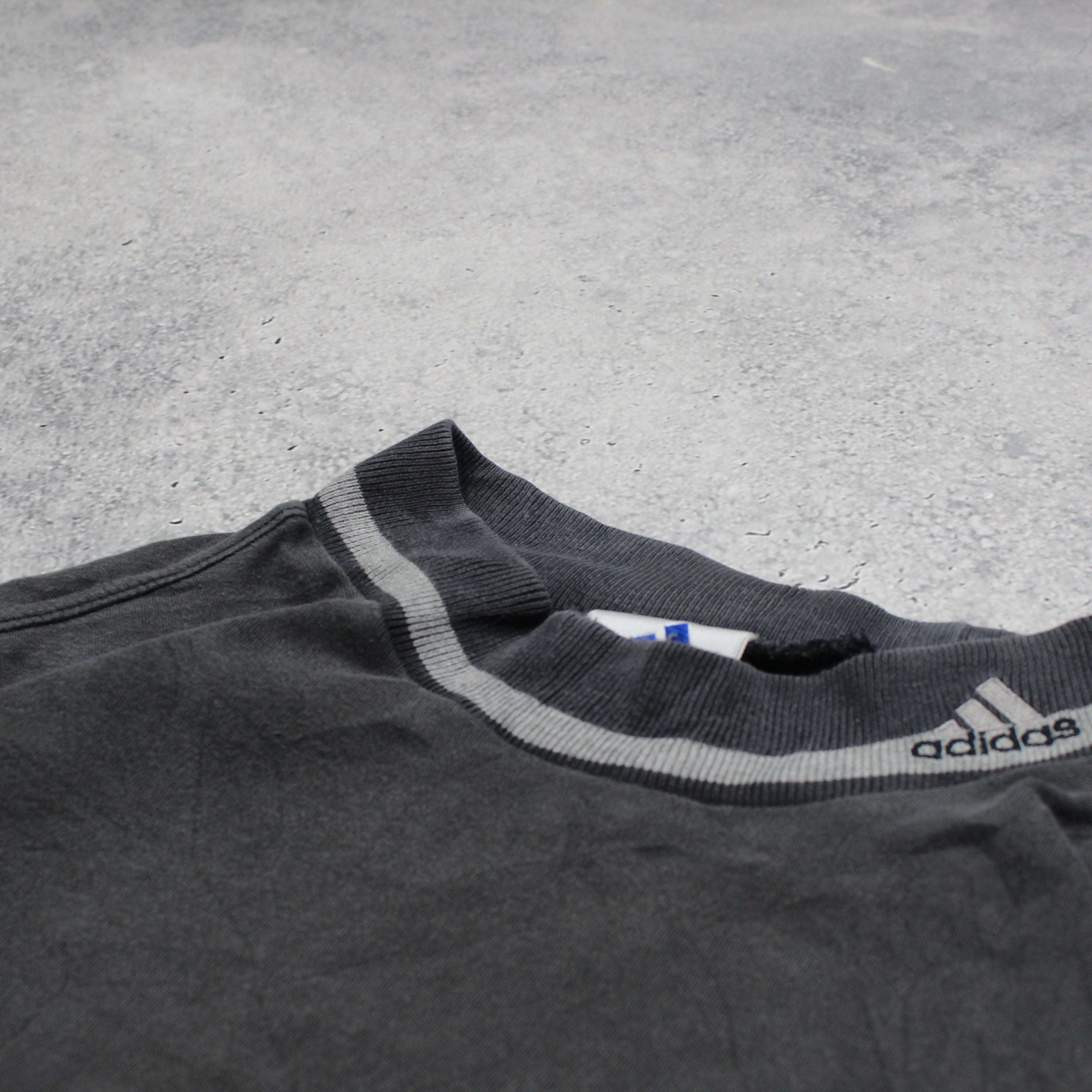2000s Adidas Knitted Collar Crewneck