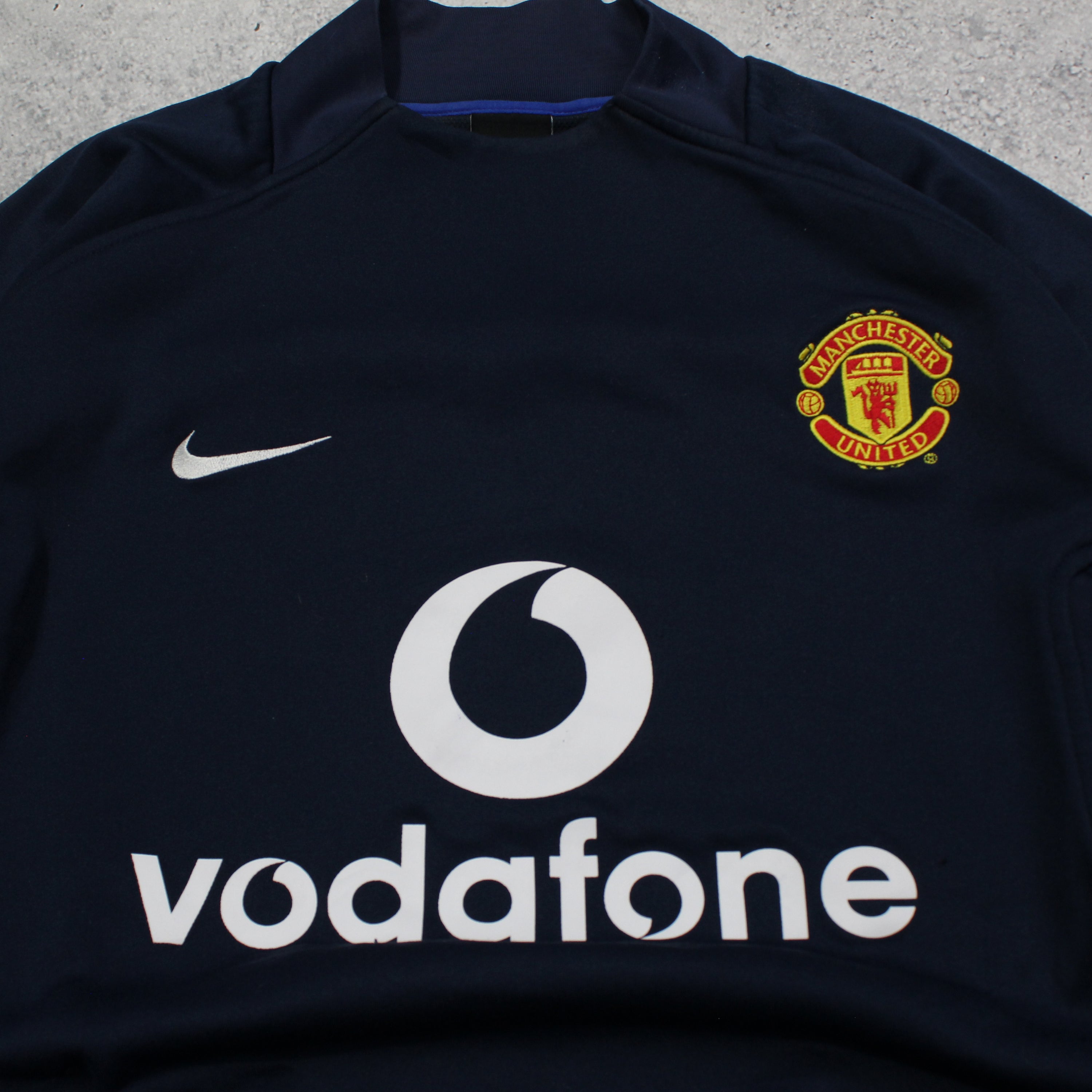 2000s Nike Manchester United Training Crewneck
