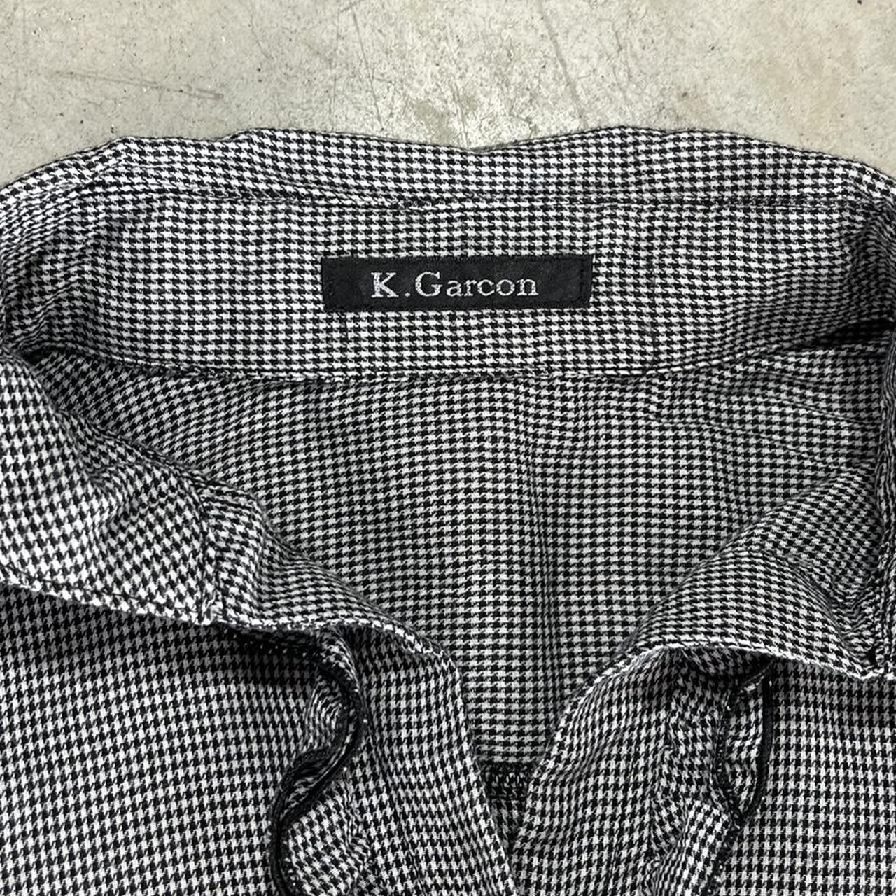 2000s K. Garcon Ruffled Button Up
