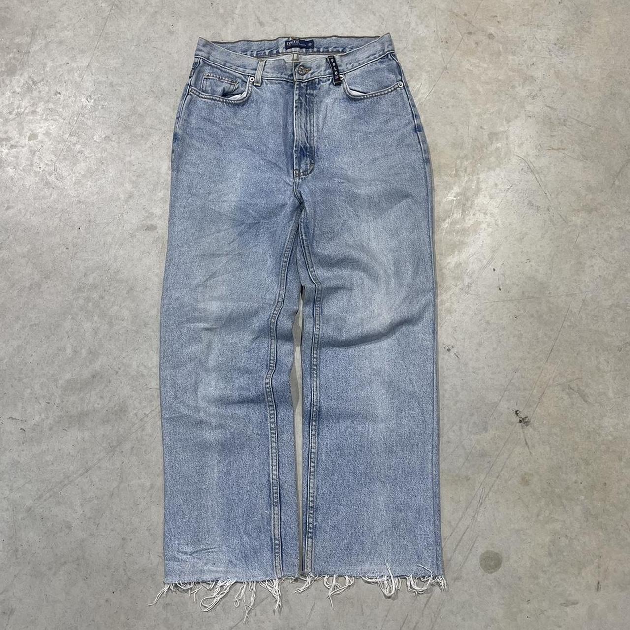 2000s Polo Ralph Lauren Wide Leg Jeans