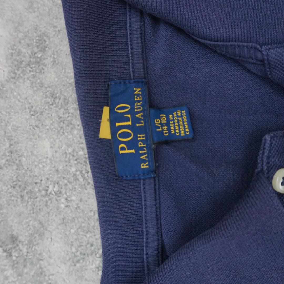 2000s Polo Ralph Lauren Big Pony Diagonal Stripe Polo