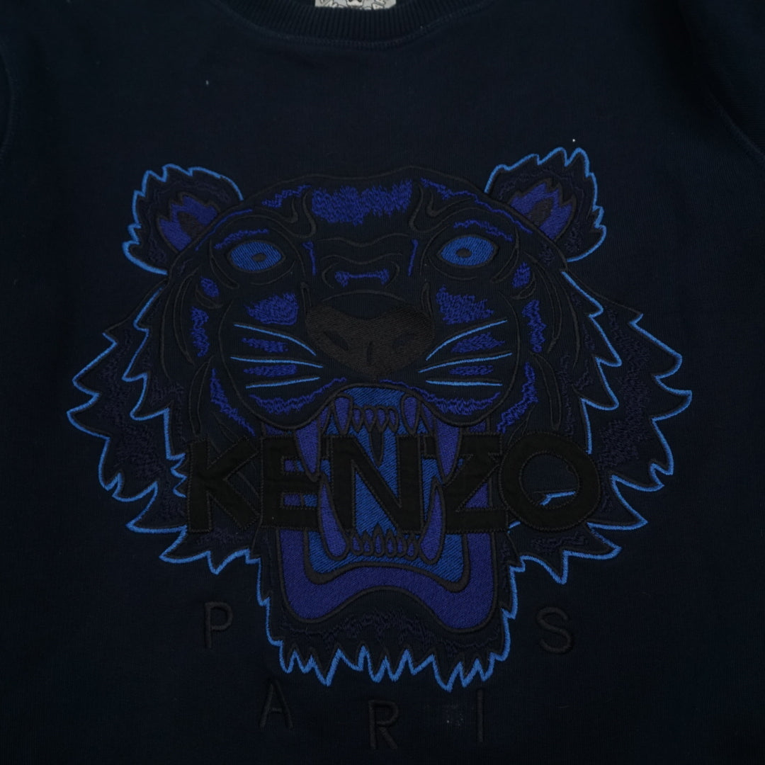 Kenzo Jungle Embroidered Tiger Sweater