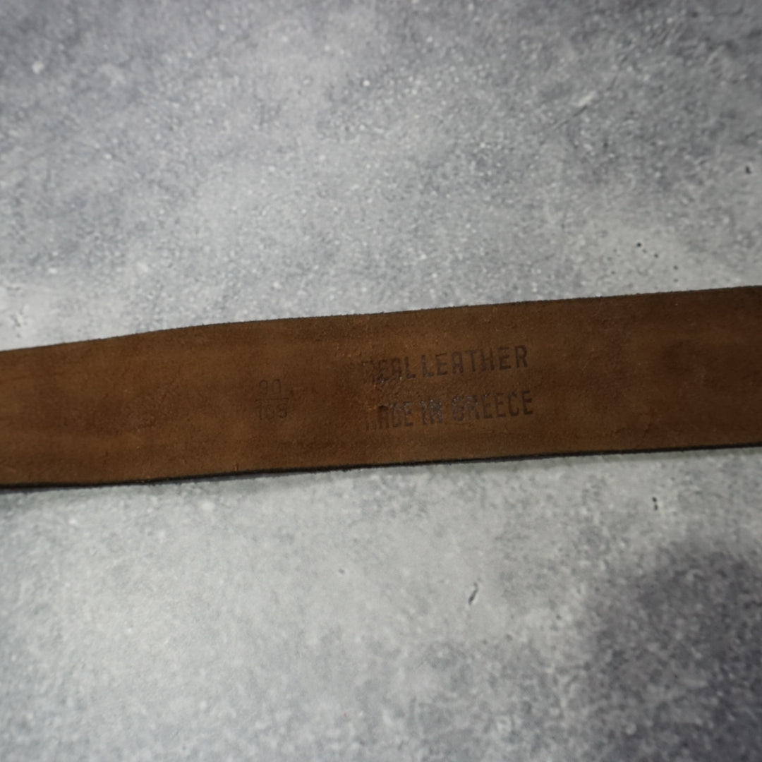 2000s Camel Leather Belt