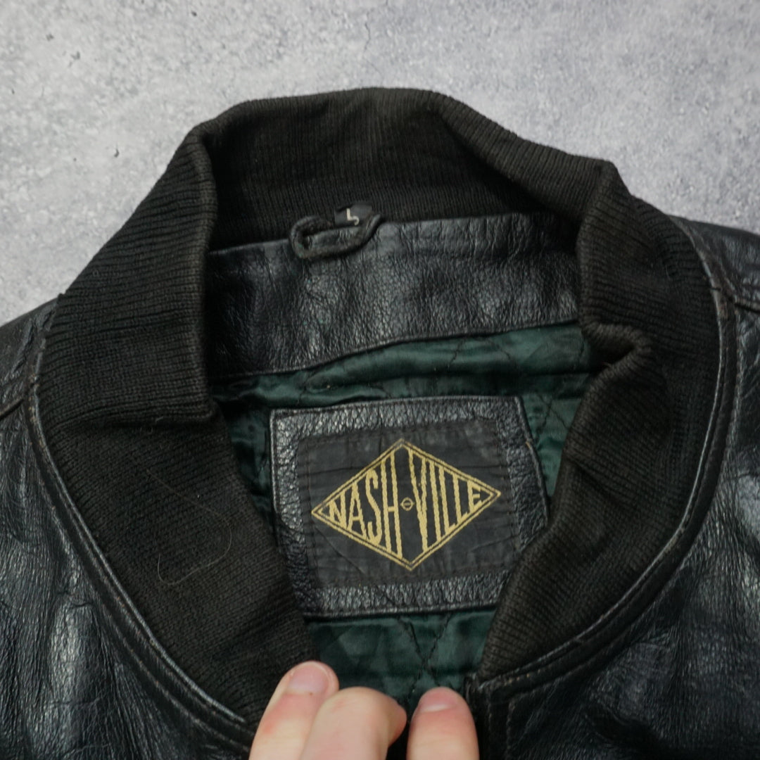 90s Nashville Leather Jacket