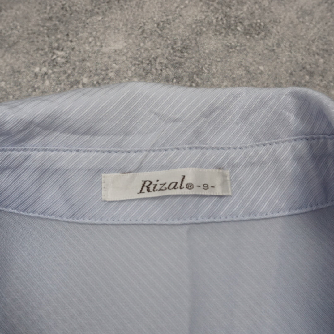 2000s Rizal Striped Satin Shirt