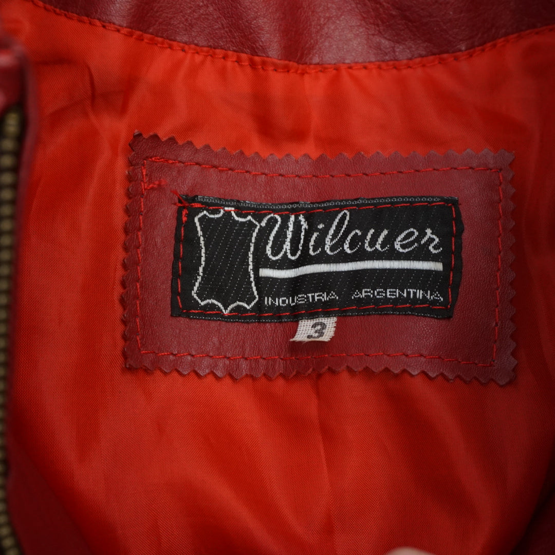 80s Wilcuer Leather Jacket