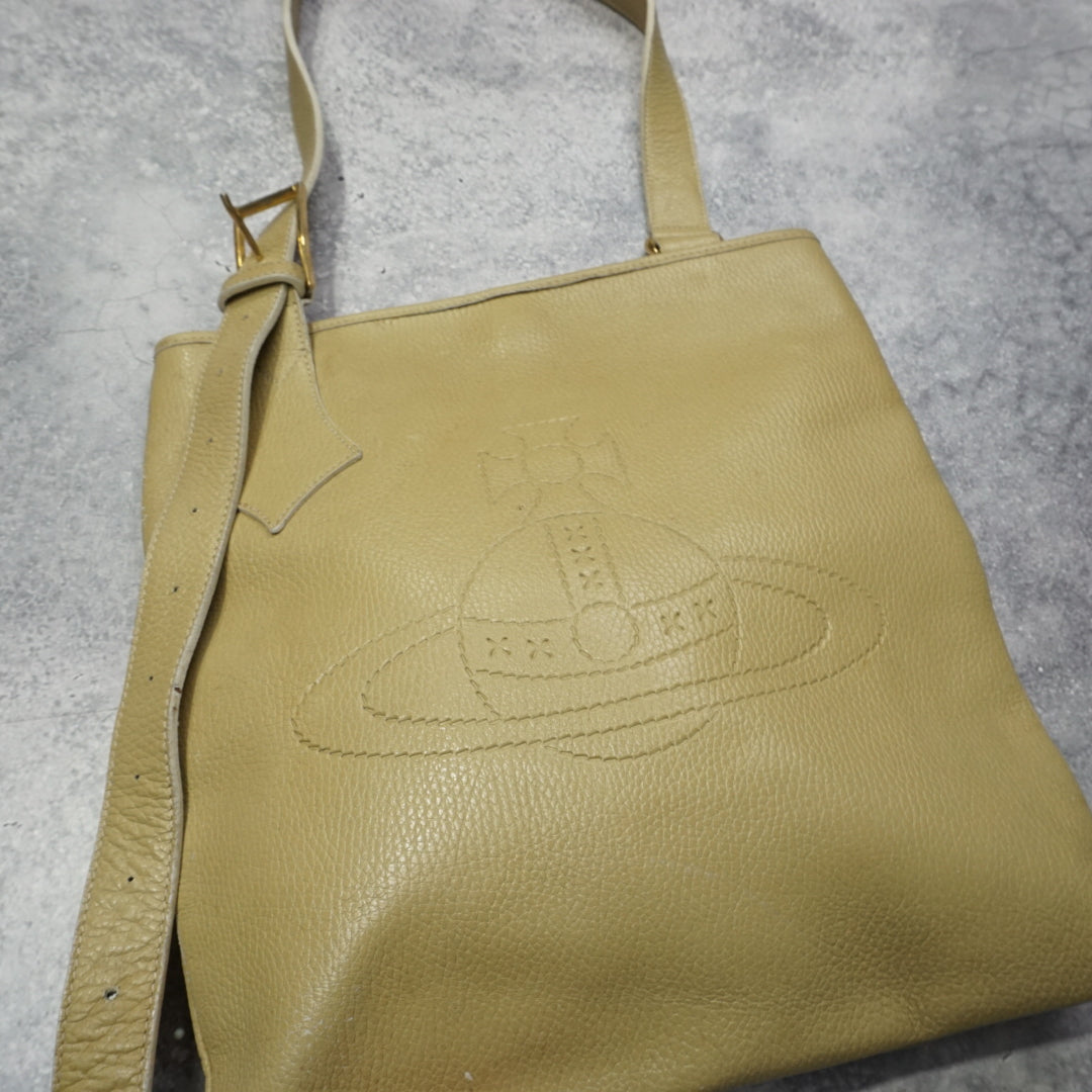 Vivienne Westwood Leather Tote Bag