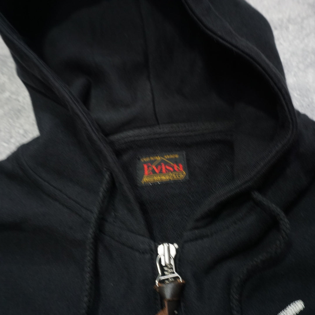 2000s Evisu Zip Up Hoodie