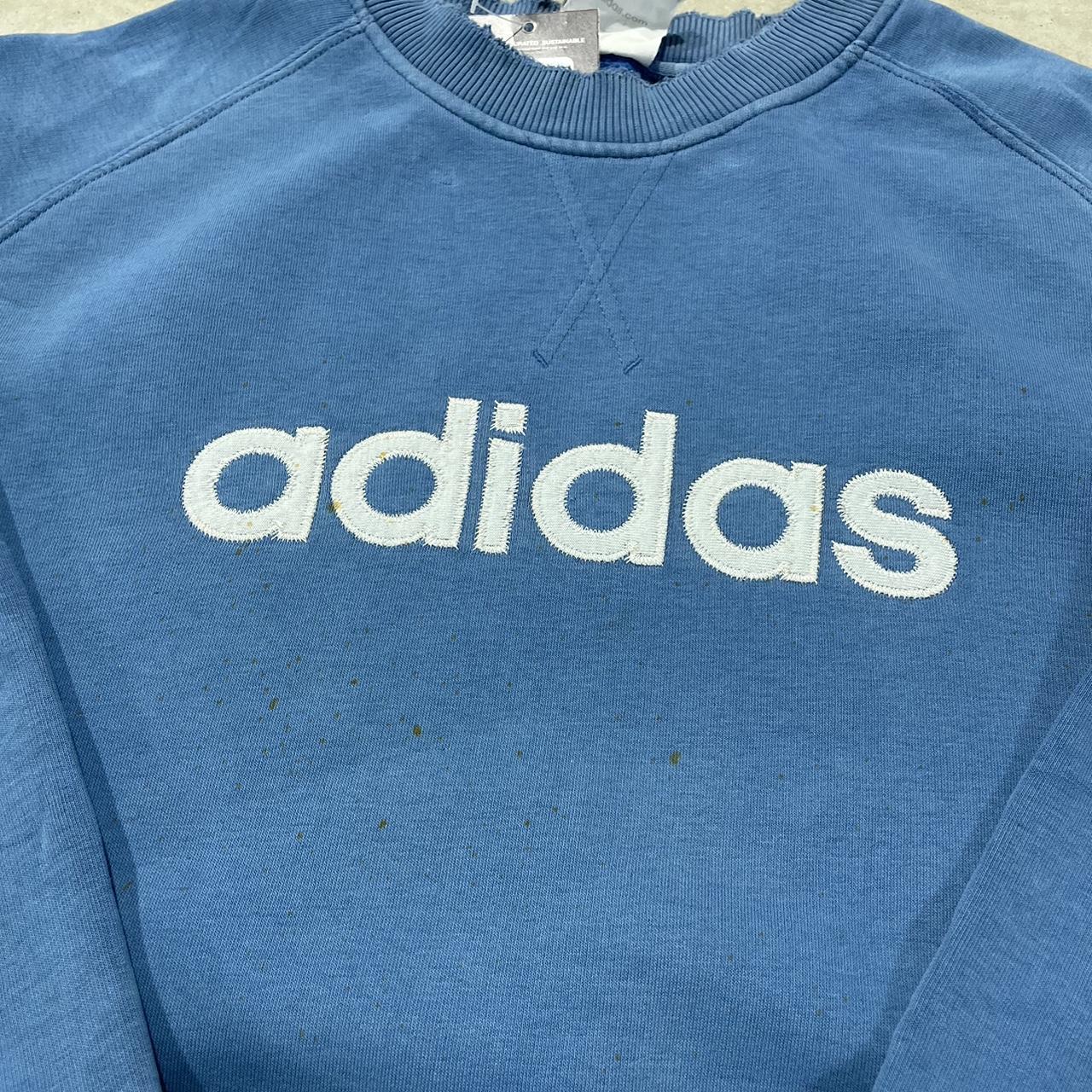 2000s Adidas Oversized Crewneck