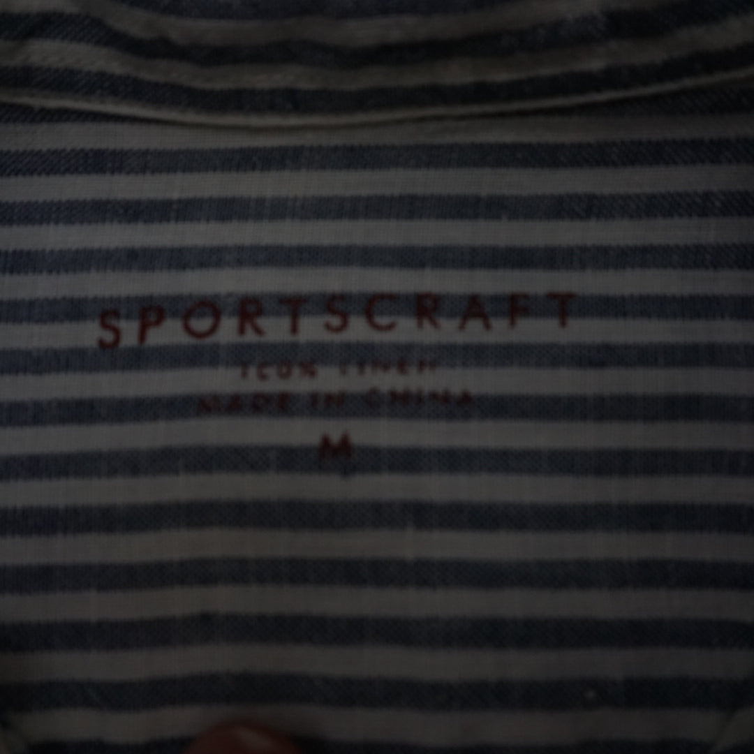 Sportscraft Striped Casual Button Up