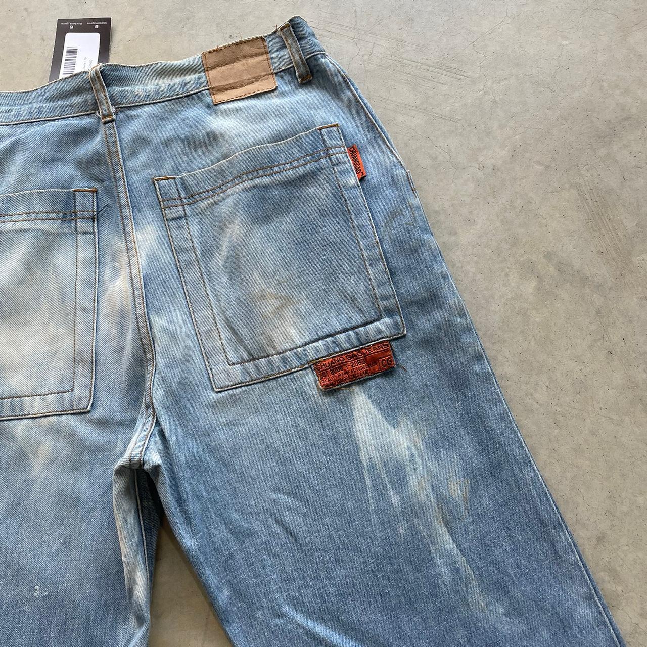 2000s Chunwnggao Distressed Jeans Wide Leg