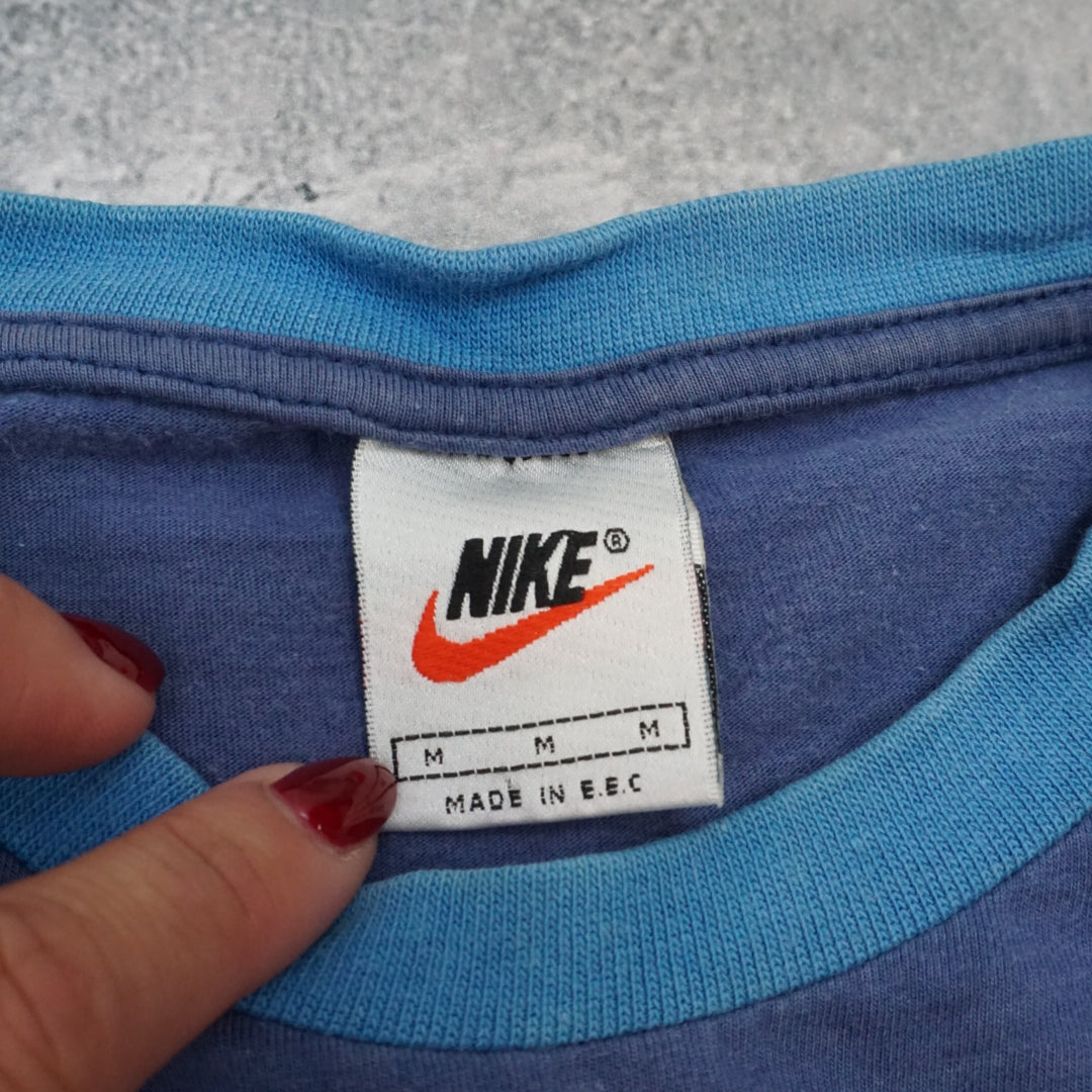 90s Nike Spellout Ringer Graphic T-Shirt