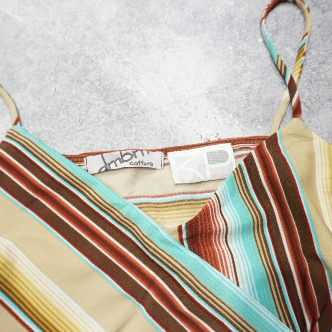 2000s Dmbn Striped Cami