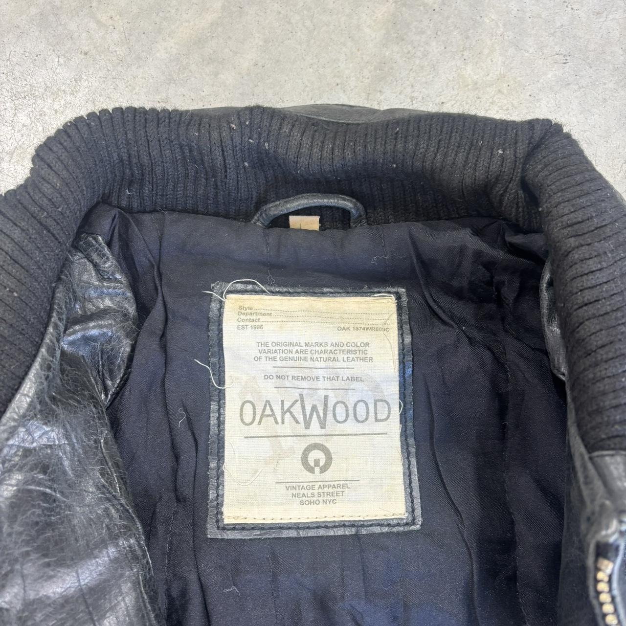 90s Oakwood Leather Jacket