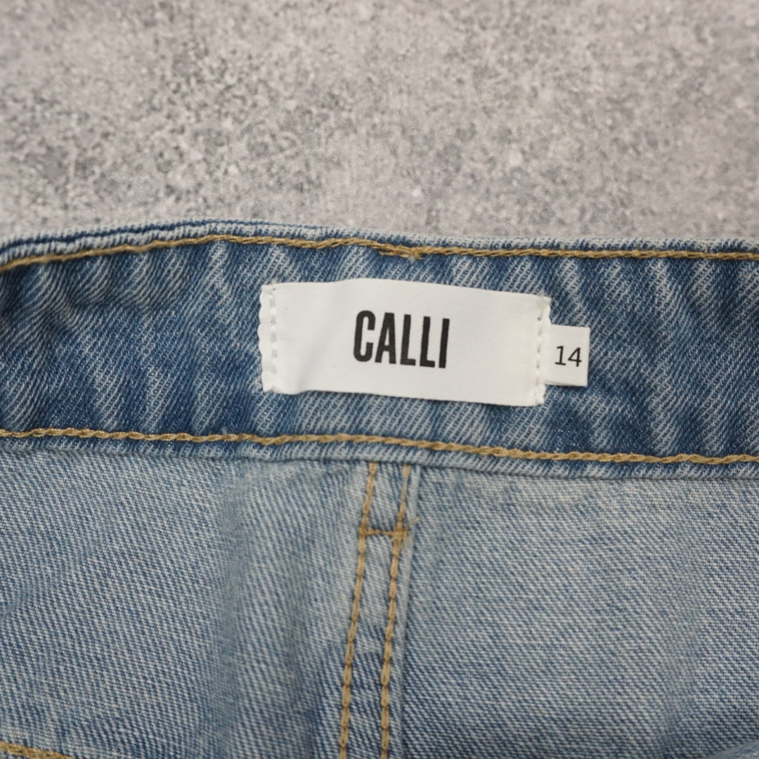Calli Denim Long Skirt