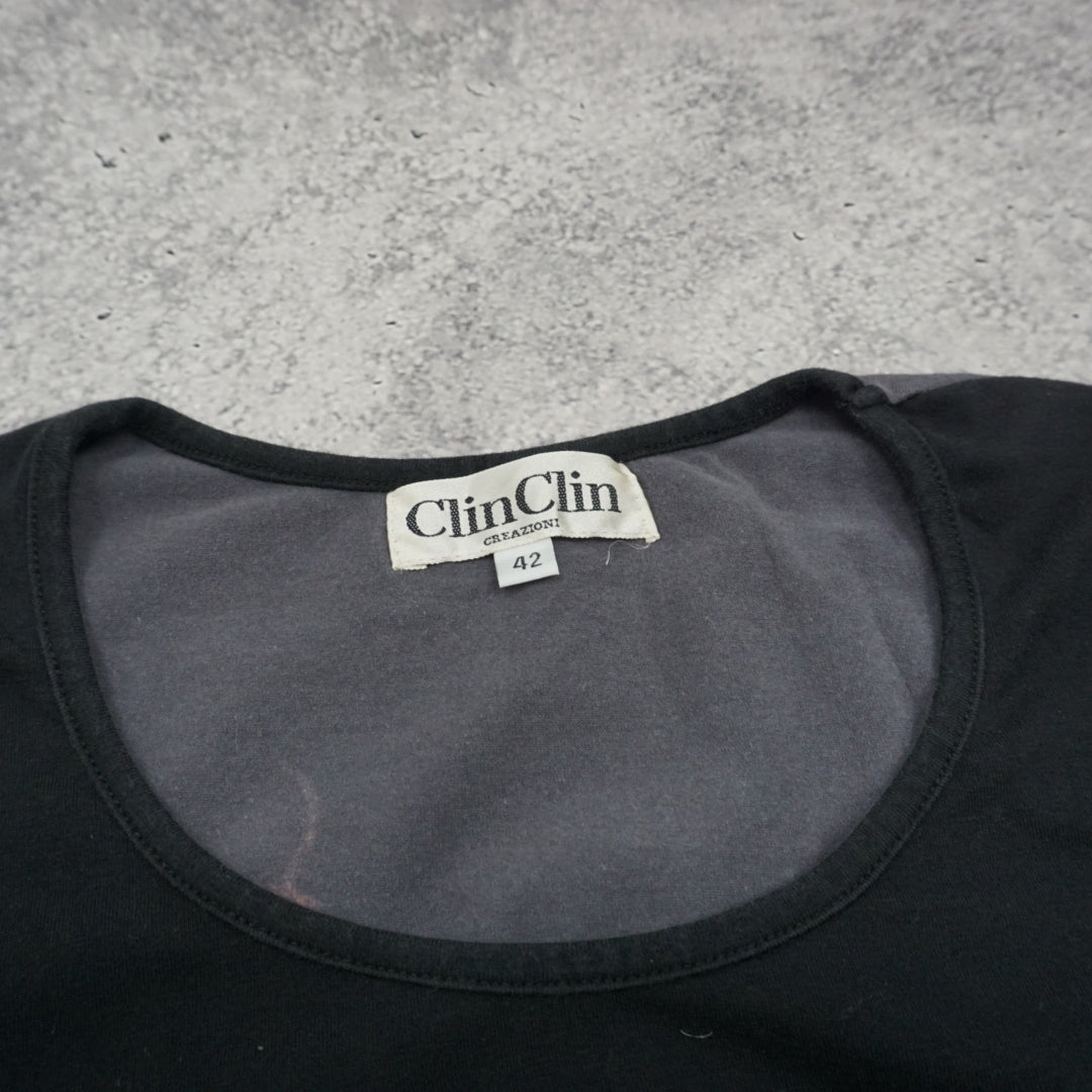 2000s ClinClin Graphic Top