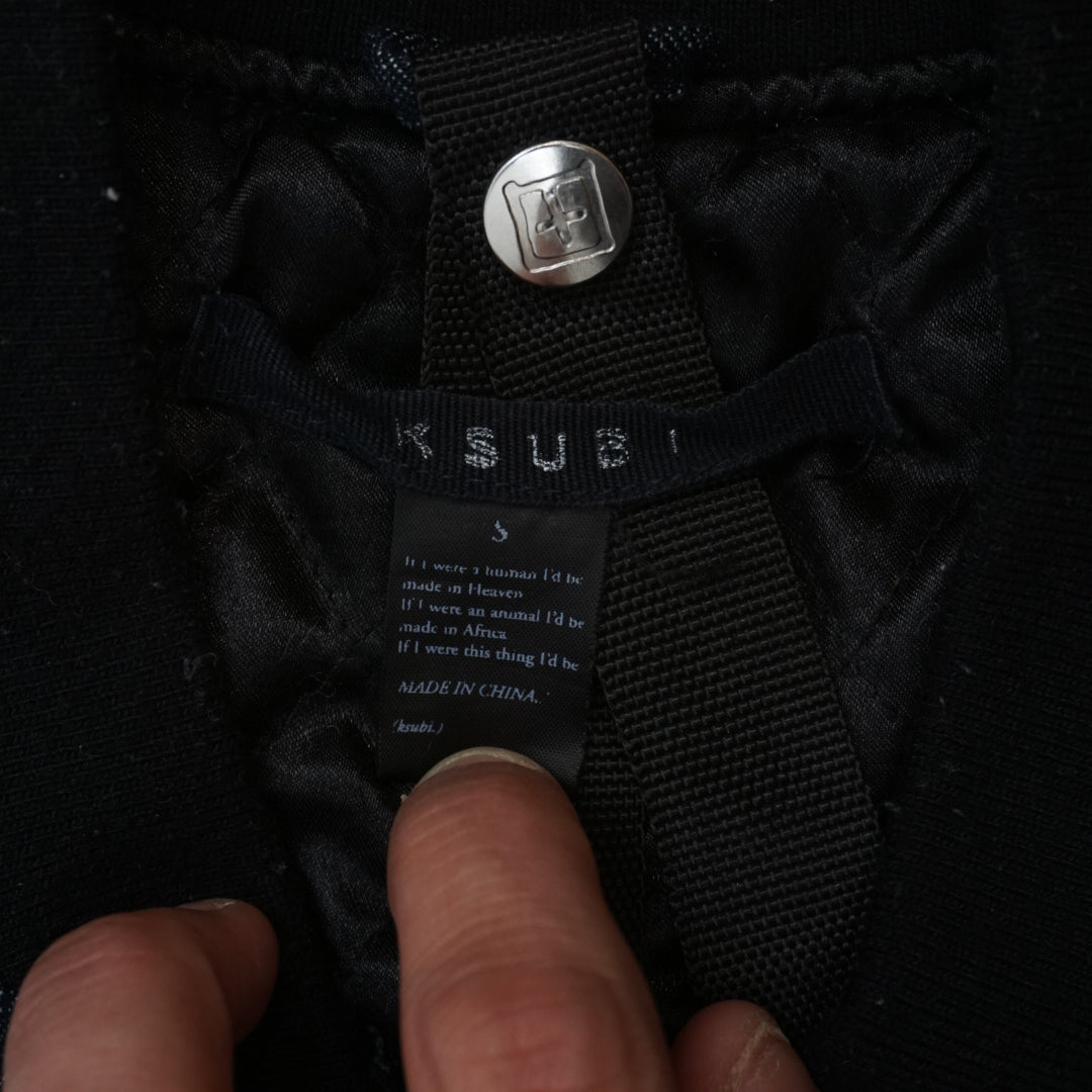 Ksubi Dark Wash Denim Jacket Bomber