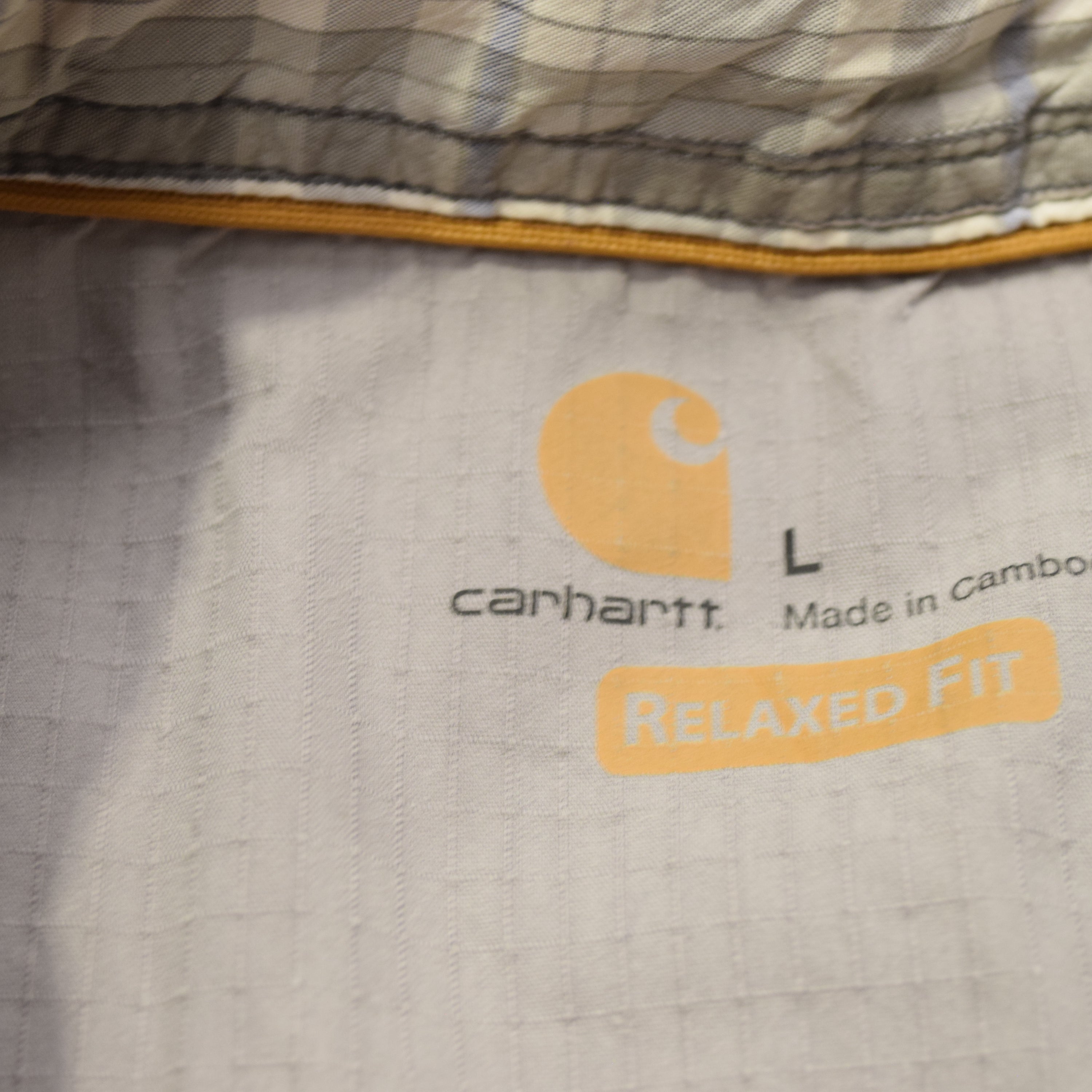 2000s Carhartt Relaxed Fit Plaid Button Up