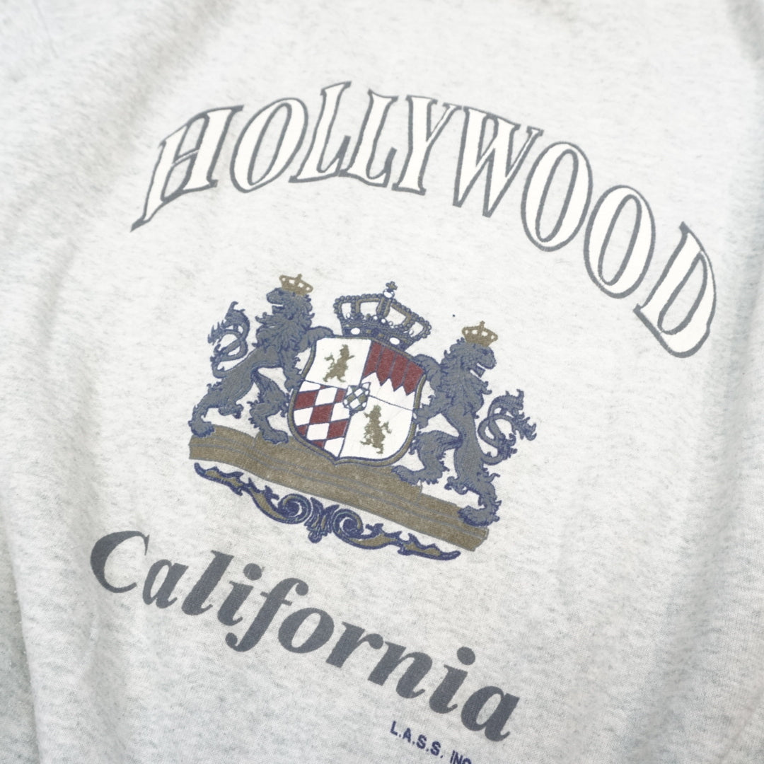 2000s Fruit Of The Loom Hollywood California Graphic Sweater