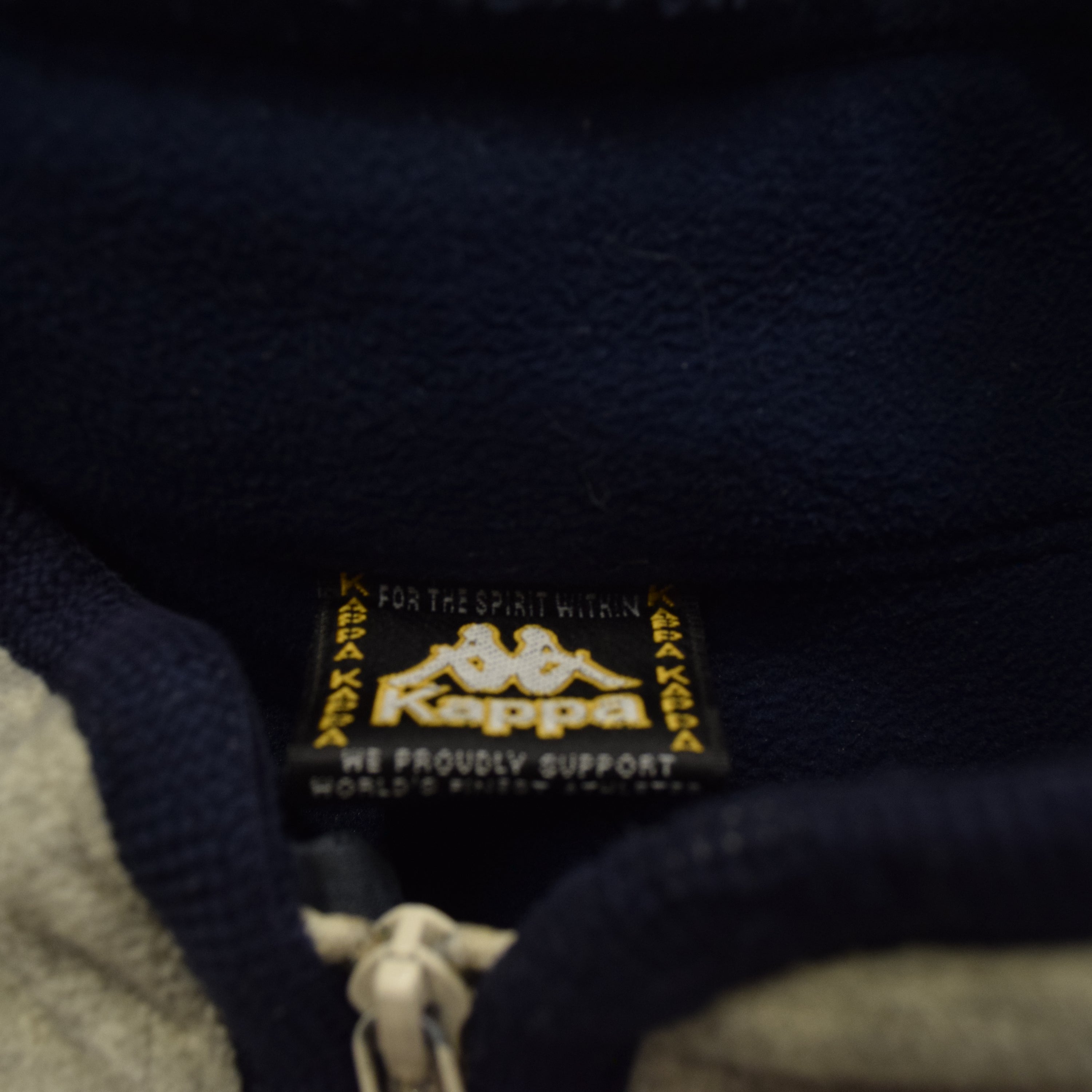 2000s Kappa Fleece Zip Up Vest