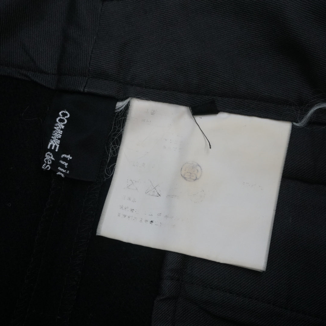 Comme Des Garcons Tricot Wool Wide Leg Pants