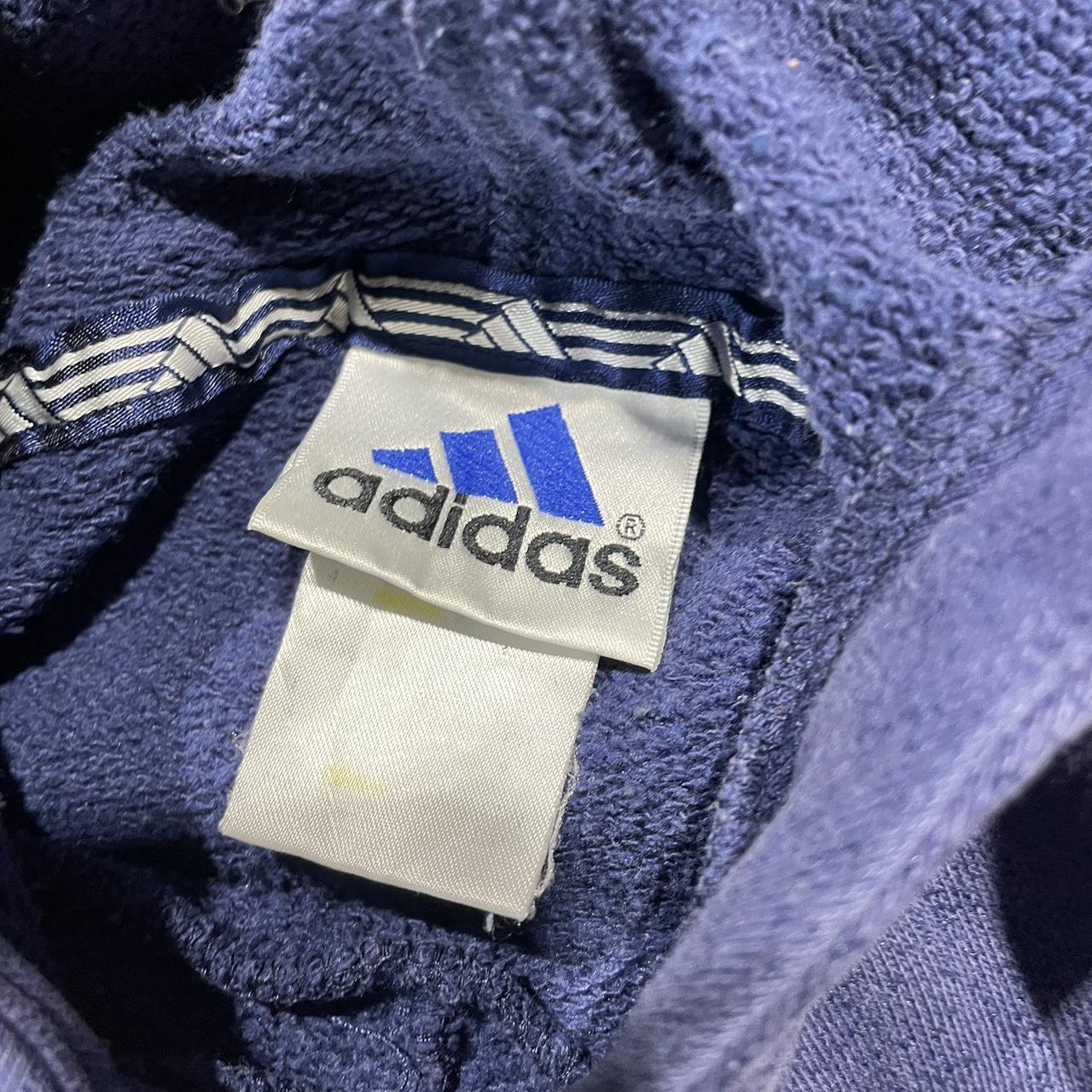 90s Adidas Oversized Hoodie