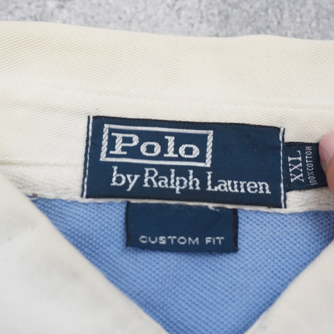 2000s Polo Ralph Lauren Custom Fit Striped Polo