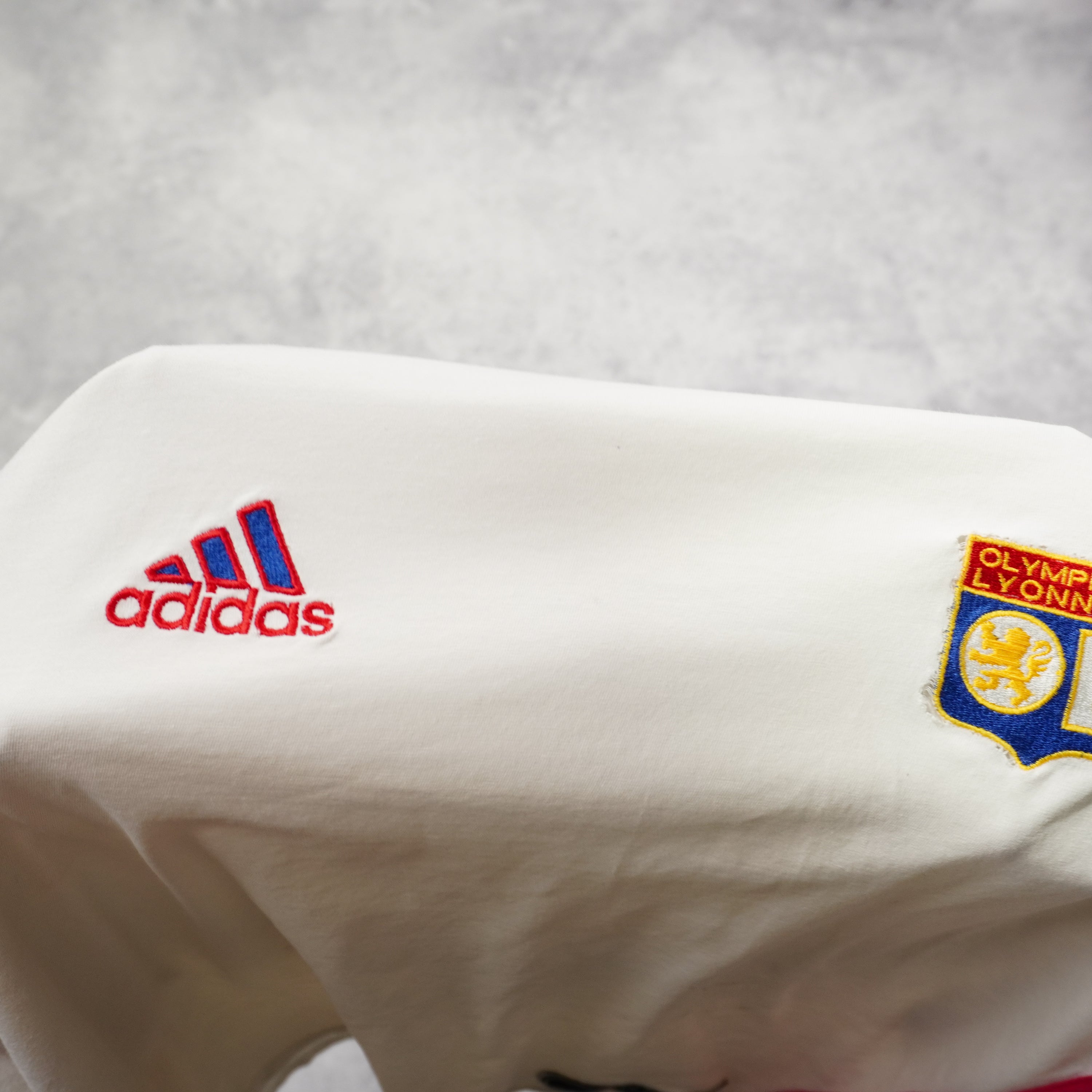2000s Adidas Olympique Lyonnais Jersey